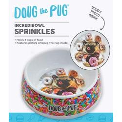 Outward Hound Doug The Pug Dog Toy/Bowl