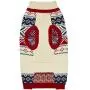 Blueberry Pet 2 Patterns Holiday Chic Fair Isle Pullover Dog Sweaters