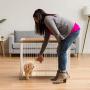 IRIS USA 589735 OPP-1280 Wire Open Pet Pen, Large, White