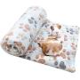 Spring Fever Hamster Guinea Pig Rabbit Dog Cat Chinchilla Hedgehog Small Animal Soft Warm Pet Fleece Blanket Cover Mat Hideout Cage Accessorie