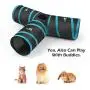 Pawaboo Cat Toys, Cat Tunnel Tube 3-Way Tunnels Extensible Collapsible Cat Play Tent Interactive Toy Maze Cat House Bed with Balls and Bells for Cat Kitten Kitty Rabbit Small Animal Pawaboo Cat Toys, Cat Tunnel Tube 3-Way Tunnels Extensible Collapsible Cat Play Tent Interactive Toy Maze Cat House Bed with Balls and Bells for Cat Kitten Kitty Rabbit Small Animal