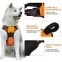 No Pull Dog Harness Adjustable for Large Dogs Medium Dogs - Easy Control Vest Harness with Handle - Durable Reflective Dog Harness for Dog Walking Running Hiking