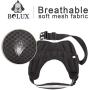 Bolux Service Dog Harness, Easy On and Off Pet Vest Harness, Reflective Breathable and Easy Adjust Pet Halters with Nylon Handle for Small Medium Large Dogs - No More Pulling, Tugging or Choking