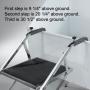 Master Equipment PetEdge Grooming Tub Pet Stairs – Non-Skid Stairs Allow Pets to Climb to Tub or Grooming Table Surface Master Equipment PetEdge Grooming Tub Pet Stairs – Non-Skid Stairs Allow Pets to Climb to Tub or Grooming Table Surface