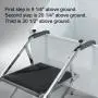 Master Equipment PetEdge Grooming Tub Pet Stairs – Non-Skid Stairs Allow Pets to Climb to Tub or Grooming Table Surface
