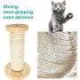 Wall Cat Scratching Post, Cat Scratcher Tree,cat Shelf Cat Wall Perch Sisal Rope for Cat Scratcher Cat Climber Wall Cat Furniture Cat Bed Cat Tower Wall Cat Toy, Wood