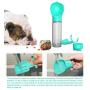 DAPOWER Dog Water Bottle Leak Proof Portable Pet Multifunctional Water Bottle for Outdoor Walking Hiking Travel, BPA Free Food Grade Plastic