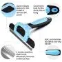 MIU COLOR Pet Grooming Brush, Deshedding Tool for Dogs & Cats-Effectively Reduces Shedding by up to 95% for Short Medium and Long Pet Hair MIU COLOR Pet Grooming Brush, Deshedding Tool for Dogs & Cats-Effectively Reduces Shedding by up to 95% for Short Medium and Long Pet Hair