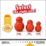 Nylabone 3 Pack of Busy-Time Stuffable Dog Chew Toys, Small, with Dental Nubs