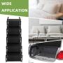 Portable Dog Car Stairs, 4/5-Step Folding Lightweight Pet Ramps with Metal Frame and Wide Steps, Dog Ladder with Non-Slip Surface for Couch, High Beds, Trucks, Cars and SUV, Supports up to 150 lbs