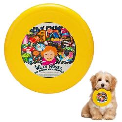 Pet Frisbee Flying Disc Dog Toy - Multifunction Willy Wonka and The Chocolate Factory French Petite Film Poster_1024x1024