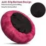 FURTIME Calming Dog Bed Cat Bed Donut Cuddler 16/20/23/30inch Round Anti-Slip Faux Fur Pet Bed for Small Medium Dogs and Cats Anti-Anxiety Fluffy Puppy Bed Washable Orthopedic Dog Bed with Muti-Color FURTIME Calming Dog Bed Cat Bed Donut Cuddler 16/20/23/30inch Round Anti-Slip Faux Fur Pet Bed for Small Medium Dogs and Cats Anti-Anxiety Fluffy Puppy Bed Washable Orthopedic Dog Bed with Muti-Color