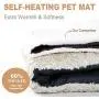 YFPets Self Heating Cat Pad Self Heated Warming Mat Thermal 24x18 Inches Dog Pet Puppy Bed for Outdoor Indoor Machine Washable Ultra Soft Cozy Non-Slip Bottom YFPets Self Heating Cat Pad Self Heated Warming Mat Thermal 24x18 Inches Dog Pet Puppy Bed for Outdoor Indoor Machine Washable Ultra Soft Cozy Non-Slip Bottom