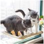 Cat Hammock Cat Window Perch Cat Bed Window Mounted Hommock Cat Suction Hanging Pet Window sill Cat Sleeping Bag Cat Window Perch Window Seat Suction Cups Space Saving Cat Hammock