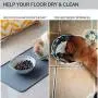 Betus Silicone Pet Food Bowl Mat - 19'' x 12'' Anti-Slip Waterproof Placemat for Pets Anti-Sprinkle Eating - Silica Gel, Durable, Washable Betus Silicone Pet Food Bowl Mat - 19'' x 12'' Anti-Slip Waterproof Placemat for Pets Anti-Sprinkle Eating - Silica Gel, Durable, Washable