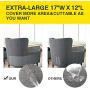 Kohree 8PCS Upgrade Anti Cat Scratch Tapes,XL Large (17'' x 12'') Cat Scratch Furniture Protector,Cat Couch Protector,Sticky Paws Tape for Cats,Clear Non-Toxic No Residue Cat Tape for Furniture