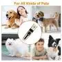 WIVIC Dog Clippers, Low Noise Dogs Grooming Clippers USB Rechargeable Pet Grooming Tool Professional Dog Hair Trimmer with Comb Guides Scissors Nail Kits for Dogs Cats & Other WIVIC Dog Clippers, Low Noise Dogs Grooming Clippers USB Rechargeable Pet Grooming Tool Professional Dog Hair Trimmer with Comb Guides Scissors Nail Kits for Dogs Cats & Other