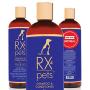 RX4 Dog Cat Shampoo Conditioner - Naturally Organic Oatmeal Aloe Puppy Treatment, Supplies Relief for Smelly Pets, Dry Itchy Skin, No More Scratching,16oz