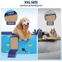 Gimars Thicker PVC Sturdy Not Collapsing Quickly Drain 63’’ x 12’’ Dog Bath Pool XXL Foldable Pet Bathtub Non-Slip Outdoor Kiddie Pool Summer Swimming Pools for Dogs Cats and Kids,(Basic)