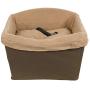 PetSafe Happy Ride Jumbo Booster Seat for Dogs - Elevated Pet Bed for Cars, Trucks and SUVs - Supports Pets up to 30 lb - Multiple Styles, Includes Tether