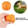 PrimePets 4Pack IQ Treat Ball, Fun Interactive Food Dispensing Dog Toys, Dog Puzzle Chew Toys, Non-Toxic Natural Rubber Dog Chew Toys, Interactive Dog Toys for Tooth Cleaning, Chewing, Playing