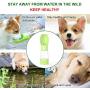 Dog Water Bottle Upgraded Pet Water Bottle Lightweight Dog Travel Water Bottle 2.76'' Big Trough Leak Proof Pet Drinking Bottle Drink Cup for Walking Travel Hiking