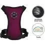 SlowTon Dog Car Harness Plus Connector Strap, Multifunction Adjustable Vest Harness Double Breathable Mesh Fabric with Car Vehicle Safety Seat Belt SlowTon Dog Car Harness Plus Connector Strap, Multifunction Adjustable Vest Harness Double Breathable Mesh Fabric with Car Vehicle Safety Seat Belt