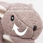 HuggleHounds Plush Extra Thick Sherpa Durable Soft Fleece Dog Toy