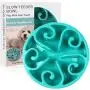Siensync Slow Feeder Dog Bowl, Non Slip Puzzle Bowl Fun Feeder Interactive Bloat Stop Dog Bowl, Eco-Friendly Non Toxic Bamboo Fiber Slow Feed Dog Bowl for Large Medium Small Dogs Siensync Slow Feeder Dog Bowl, Non Slip Puzzle Bowl Fun Feeder Interactive Bloat Stop Dog Bowl, Eco-Friendly Non Toxic Bamboo Fiber Slow Feed Dog Bowl for Large Medium Small Dogs