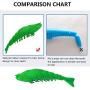 New Upgrade Models Pet Shrimp Shape Cat Toothbrush with Catnip Chewing Toy, Eco-Friendly Silicone Molar Stick for Pet Cat, Toys With Cleaning Toothbrush for Cats(2 Catnip Bags and 1 Bell Free)