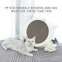 Marchul Durable Scratching Pad for Indoor Cats, Kitten Scratcher Cardboard Bed