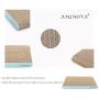 AMZNOVA Cat Scratcher, Scratching Pad, Durable Recyclable Cardboard with Catnip, Colors Series, 7 Colors & 2 Sizes