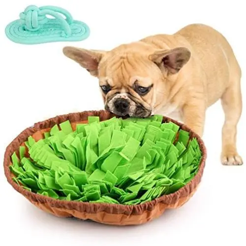 SURASA Pet Snuffle Mat for Dogs Small Medium Large - Durable Dog Snuffle Mat Washable Indoor Outdoor SURASA Pet Snuffle Mat for Dogs Small Medium Large - Durable Dog Snuffle Mat Washable Indoor Outdoor