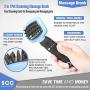 Premium Dog Brush & Curry Grooming Comb very Gentle Soothing and Massaging for Dogs, Cats with Short or Long Hair | Soft Rubber Bristles Shedding/Washing Brush Gently Removes Loose & Shed Fur.