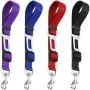 4 Pack Adjustable Pet Dog Cat Seat Belt, YuCool Safety Leads Vehicle Car Harness Seat Tether,Nylon Fabric- Black,Blue, Red, Purple 4 Pack Adjustable Pet Dog Cat Seat Belt, YuCool Safety Leads Vehicle Car Harness Seat Tether,Nylon Fabric- Black,Blue, Red, Purple