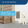 PetSafe Extreme Weather Dog and Cat Door - Aluminum Frame Pet Door - Medium PetSafe Extreme Weather Dog and Cat Door - Aluminum Frame Pet Door - Medium