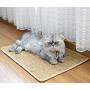 PATTNIUM 2PCS Cat Scratching Mat Cat Scratch pad Anti-Slip Cat Scratcher Rug Natural Sisa Kitty Scratch Pad Bed for Cat Grinding & Protecting Furniture and Carpet Pack of 2