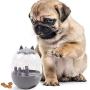 GACYSMD Tumbler Toys Interactive Food Treat Dispenser Ball，Funny Dog/CAT Puzzle Toys for PET Increases IQ Interactive and Reduce Boredom Relieve Anxiety