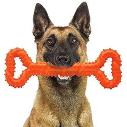 PEKUO Dog Toy for Aggressive Chewers, Durable Dog Toy for Changing Teeth for Energetic Dogs Medium Large Dogs