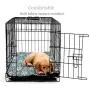 DayDayFun Geometric Pet Bed Ancestral Middle East Inspired Square Shapes with Diagonal Alignment Monochrome Easy-to-Clean Pet Mat Grey Beige