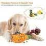 Growom Pineapple Dog Chew Toys for Aggressive Chewer Tough Indestructible Toys for Large Dogs Food Grade Puppy Toys Non-Toxic Rubber Teething Toy Growom Pineapple Dog Chew Toys for Aggressive Chewer Tough Indestructible Toys for Large Dogs Food Grade Puppy Toys Non-Toxic Rubber Teething Toy