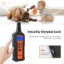 IOKHEIRA Dog Shock Collar with Remote for Large Dogs Waterproof Training Collar Rechargeable Receiver with Shock Vibration Beep Modes, 1800 Ft Remote Range Collars for Medium Large Dog
