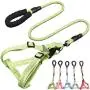 Adjustable Dog Harness Pet Rope Leash Durable Nylon Leash with Soft Padded Training Vest Safe Pull Pet Walking Harness Adjustable Dog Harness Pet Rope Leash Durable Nylon Leash with Soft Padded Training Vest Safe Pull Pet Walking Harness