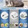 Petural Electric Dog Nail Grinder Low Noise Pet Nail Trimmer with 2 Grinding Wheels, Electric Rechargeable Pet Nail Grinder Painless Paws Grooming for Small Medium Large Dogs,Cats & More Petural Electric Dog Nail Grinder Low Noise Pet Nail Trimmer with 2 Grinding Wheels, Electric Rechargeable Pet Nail Grinder Painless Paws Grooming for Small Medium Large Dogs,Cats & More