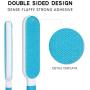 YzrlsyPet Hair Remover Brush-Upgraded Version of Pet Hair Removal Brush,-efficient Double-Sided Brush with Automatic Cleaning Base-Suitable for Clothing -Sofas-Carpets- Furniture-Car Seats