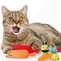 10 Pieces Catnip Cat Toys Catnip Cat Chew Toys Plush Interactive Cute Cat Entertaining Toys with Catnip Assorted Cartoon Cat Toys for Kitten Cat Playing Chewing Grinding Claw and Teeth Cleaning 10 Pieces Catnip Cat Toys Catnip Cat Chew Toys Plush Interactive Cute Cat Entertaining Toys with Catnip Assorted Cartoon Cat Toys for Kitten Cat Playing Chewing Grinding Claw and Teeth Cleaning