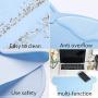 Placemat for Dog Pet Cat Anti-Slip Silicone Bowl Mats Waterproof Cute Cloud Pattern Easy Clean Food Grade Feeding Placemat