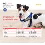 Julius-K9 IDC Color & Gray Belt Harness for Dogs, Size 1