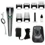 Wahl Professional Animal Motion Pet, Dog, Cat, and Horse Corded / Cordless Clipper Kit (#41885-0435), Black and Silver