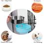 N/H 2 Pcs Dog Crate Water Bowl No Spill, Removable Dog Food Bowls, No Spill Dog Bowl for Crate, Stainless Steel Crate Water Bowl Hanging Food Water Feeder Coop Cup for Pet (Green, Blue)